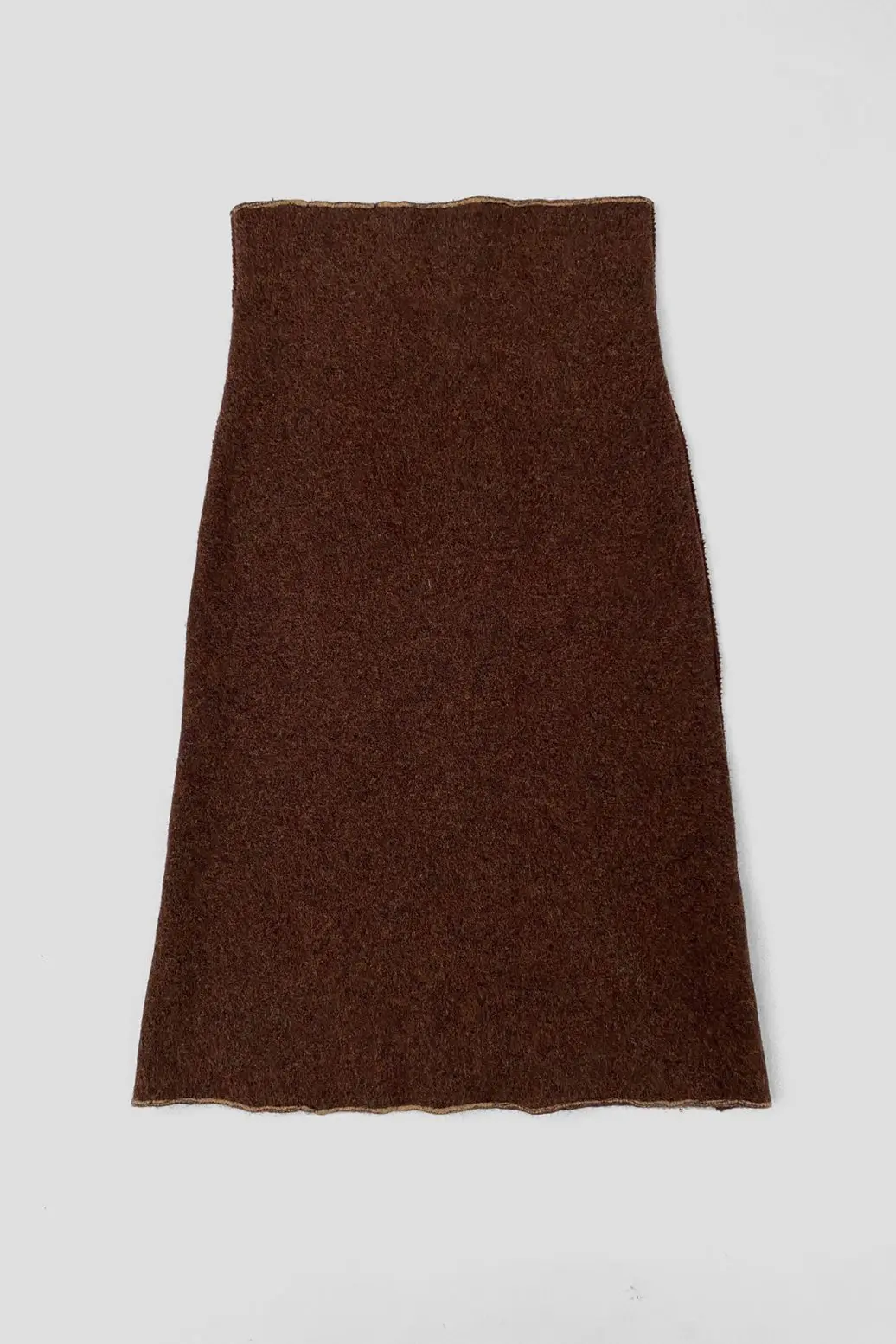 felt-long-skirt-cable-brown-marl-B