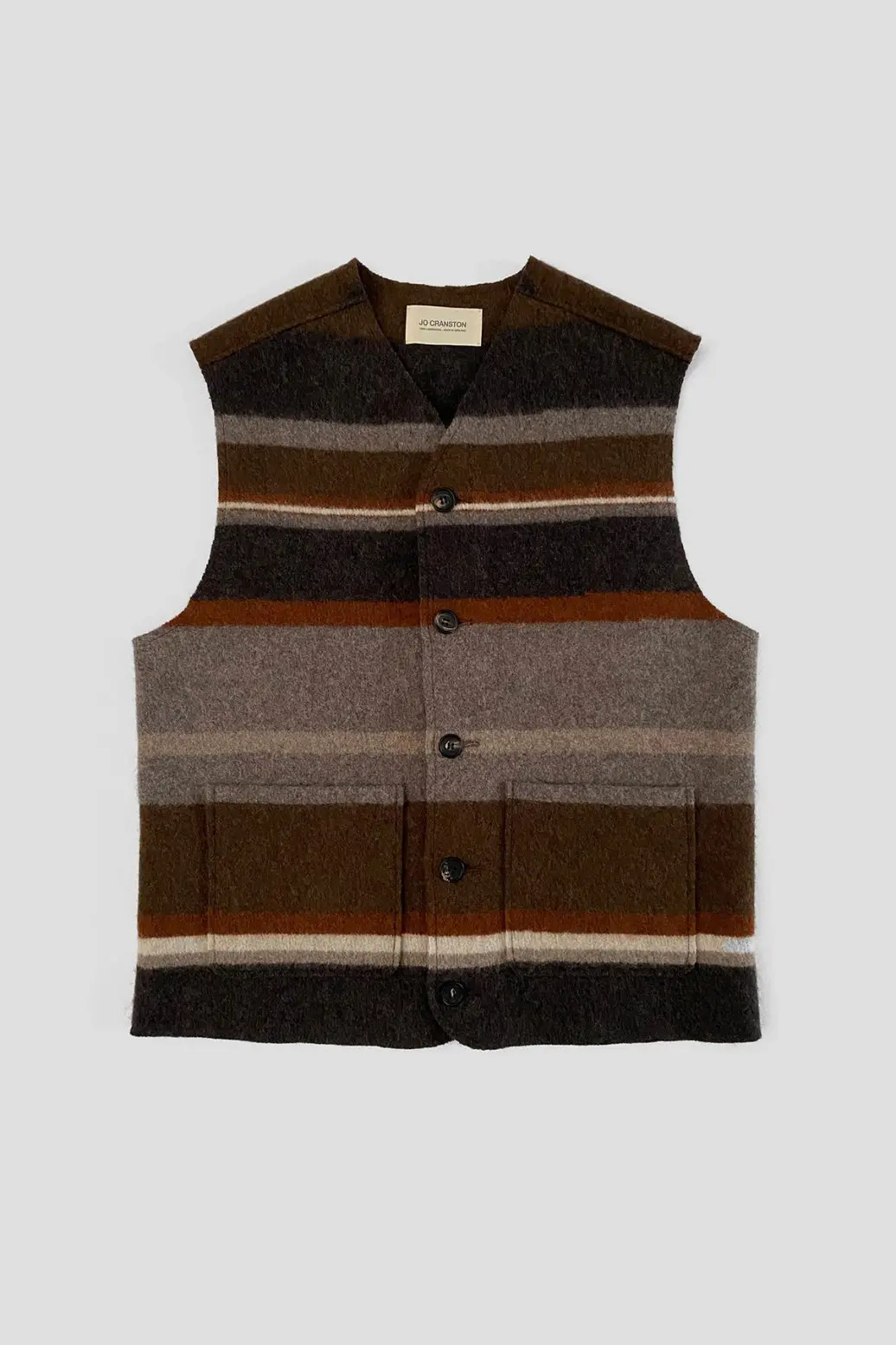felted-wool-waistcoat-striped